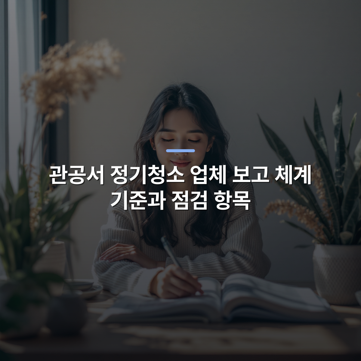 관공서 정기청소 업체 보고 체계 기준과 점검 항목